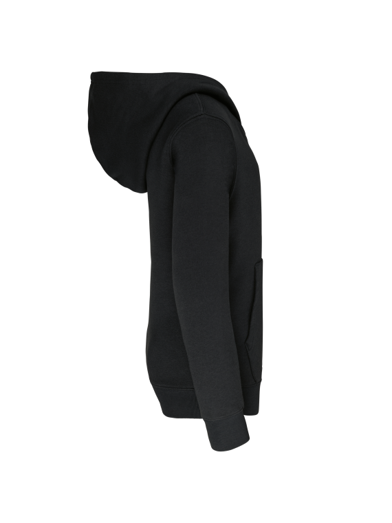 Sweat-shirt capuche contrastée enfant