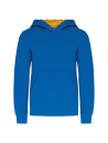 Sweat-shirt capuche contrastée enfant