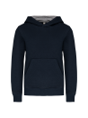 Sweat-shirt capuche contrastée enfant