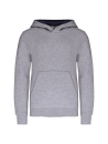 Sweat-shirt capuche contrastée enfant