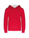 Sweat-shirt capuche contrastée enfant