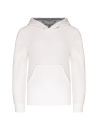 Sweat-shirt capuche contrastée enfant