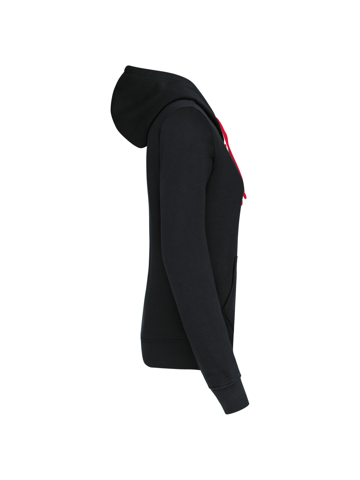 Sweat-shirt capuche contrastée femme