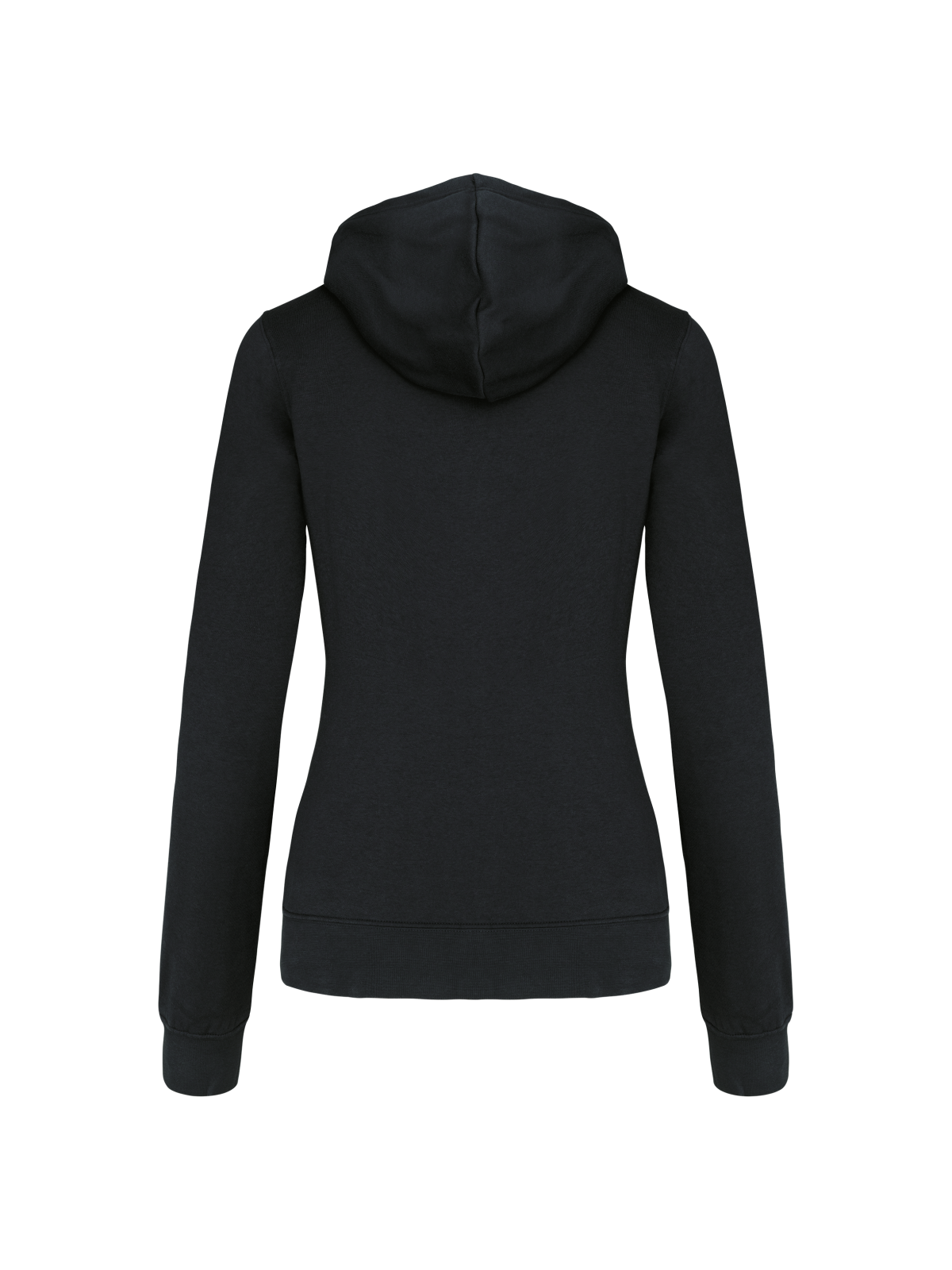 Sweat-shirt capuche contrastée femme