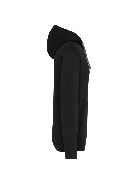 Sweat-shirt capuche contrastée homme