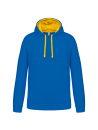 Sweat-shirt capuche contrastée homme