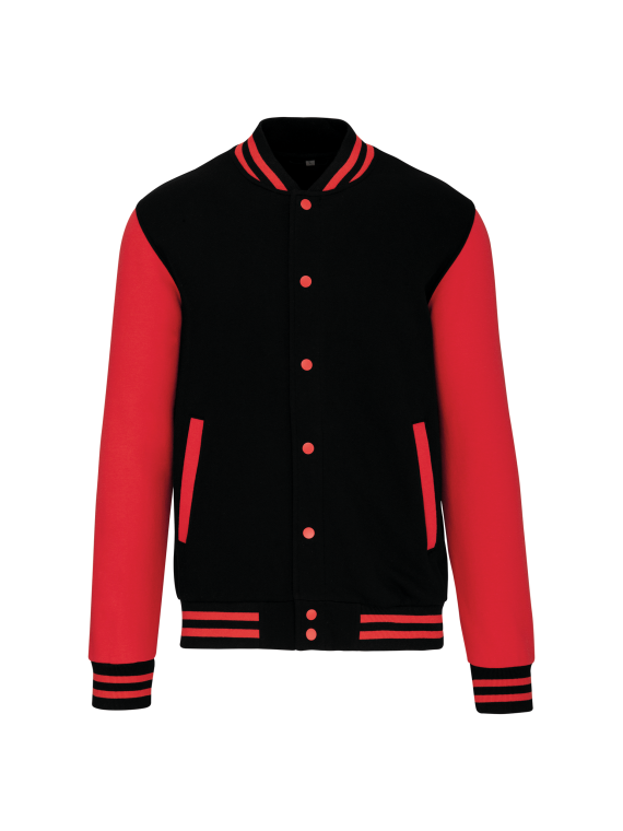 Blouson molleton teddy unisexe