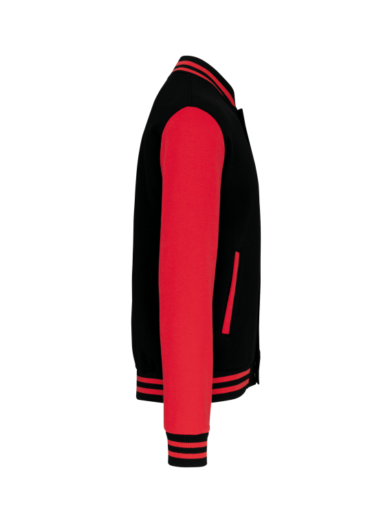 Blouson molleton teddy unisexe