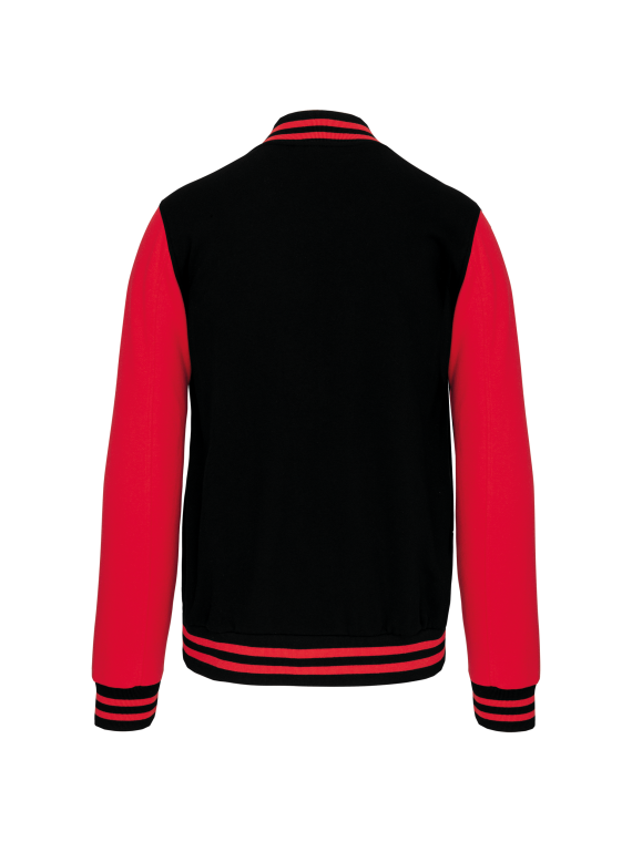 Blouson molleton teddy unisexe