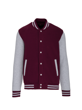 Blouson molleton teddy unisexe