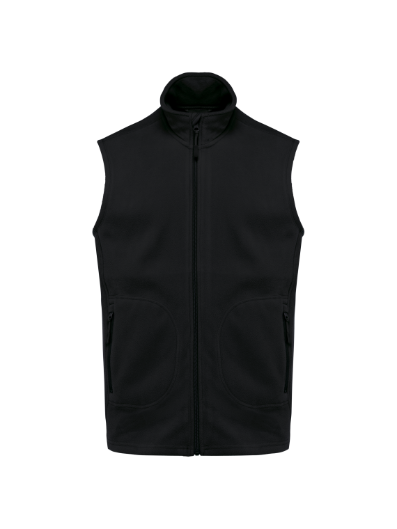 Bodywarmer micropolaire écoresponsable unisexe