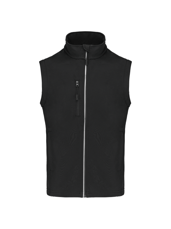 Veste softshell sport manches amovibles unisexe