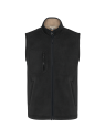 Bodywarmer polaire avec intérieur sherpa unisexe