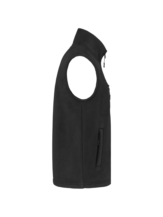 Bodywarmer polaire avec intérieur sherpa unisexe