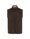Bodywarmer polaire avec intérieur sherpa unisexe