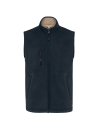 Bodywarmer polaire avec intérieur sherpa unisexe