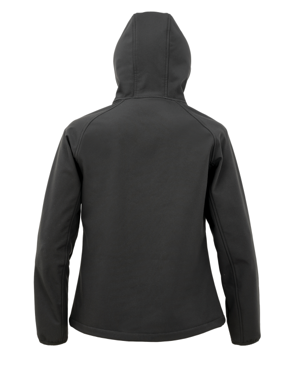 Veste softshell recyclée 3 couches à capuche femme