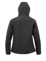 Veste softshell recyclée 3 couches à capuche femme