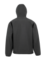 Veste softshell recyclée 3 couches à capuche homme