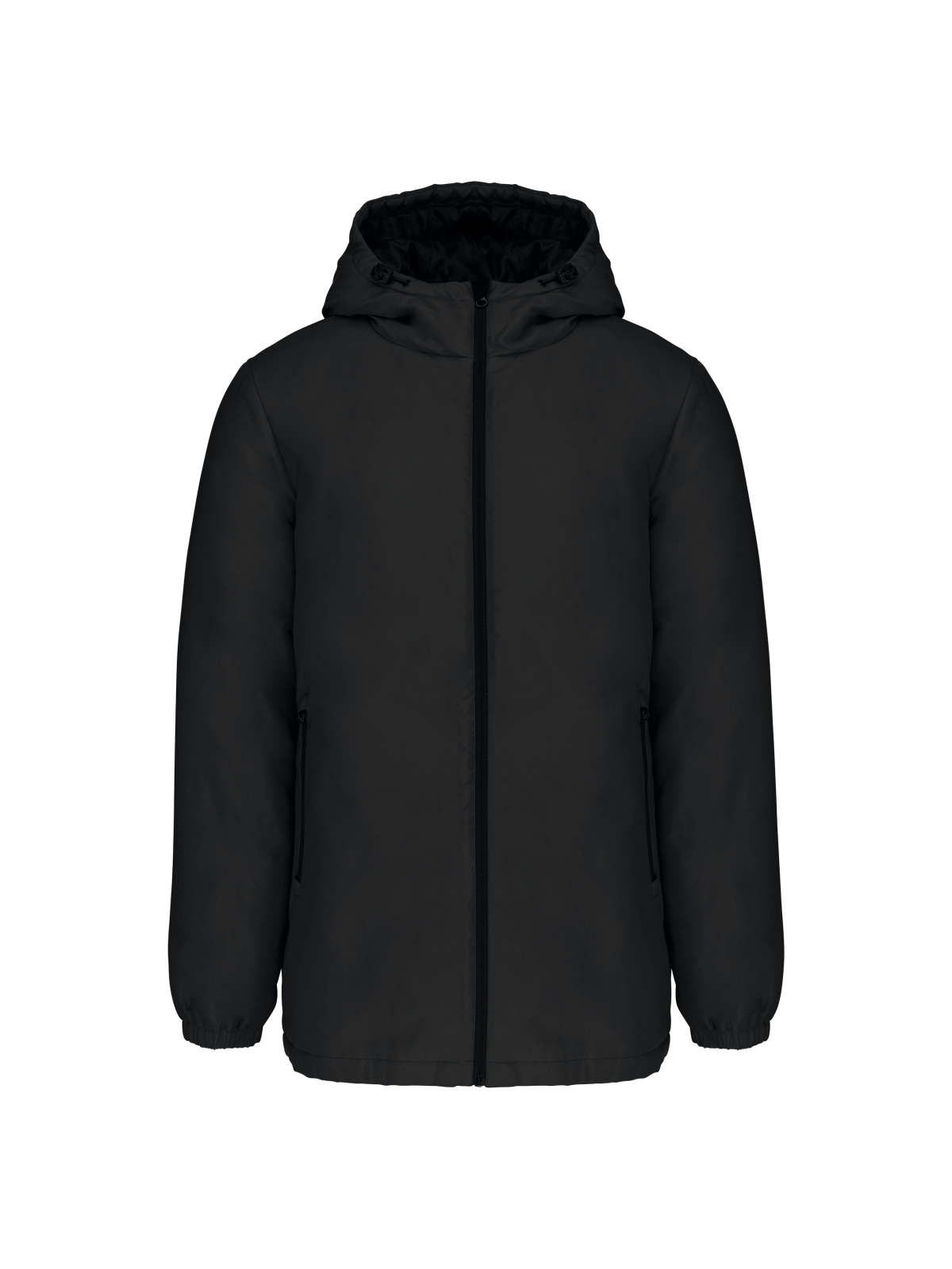Parka à capuche recyclée unisexe