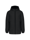 Parka à capuche recyclée unisexe