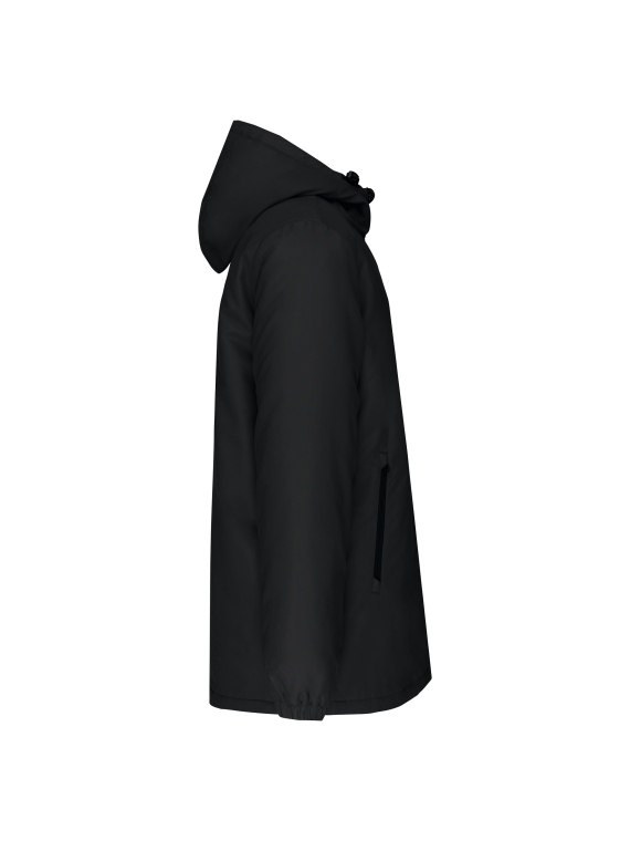 Parka à capuche recyclée unisexe
