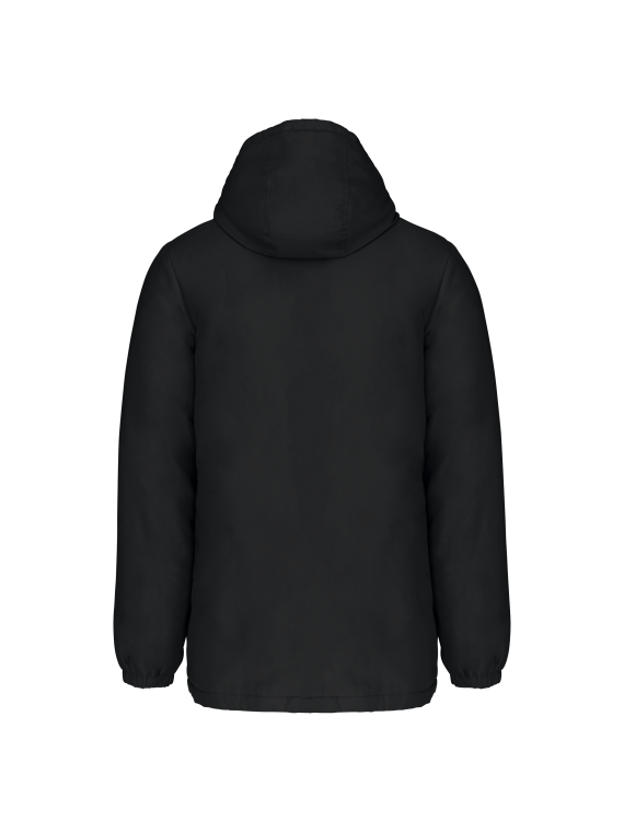 Parka à capuche recyclée unisexe