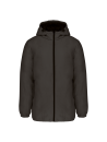 Parka à capuche recyclée unisexe