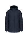 Parka à capuche recyclée unisexe