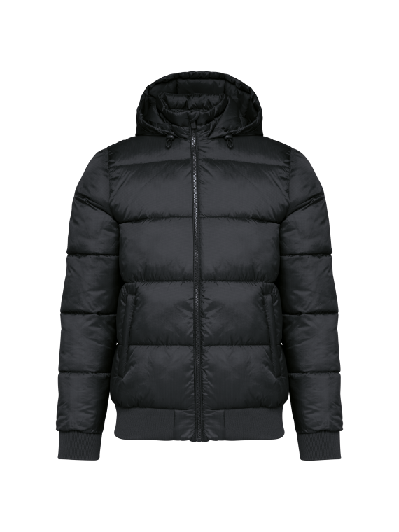 Veste unisexe ripstop recyclée à capuche