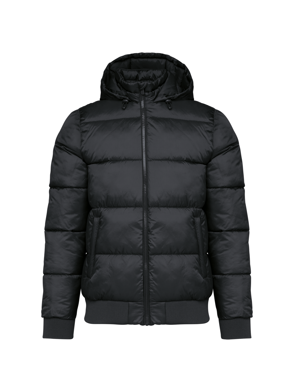 Veste unisexe ripstop recyclée à capuche