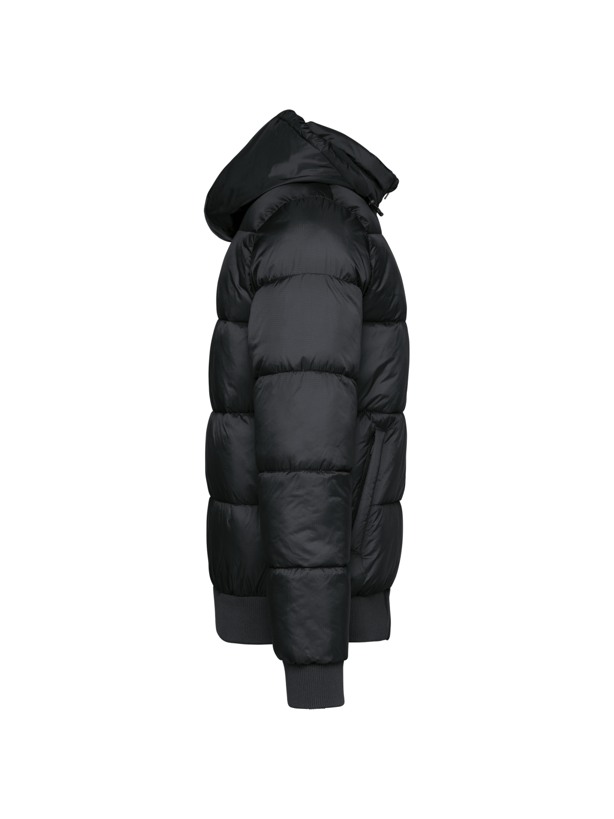 Veste unisexe ripstop recyclée à capuche