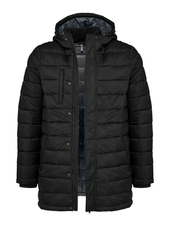 Parka doudoune légère à capuche homme