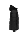 Parka matelassée à capuche bi-ton unisexe