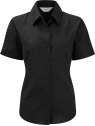 Chemise femme manches courtes Oxford