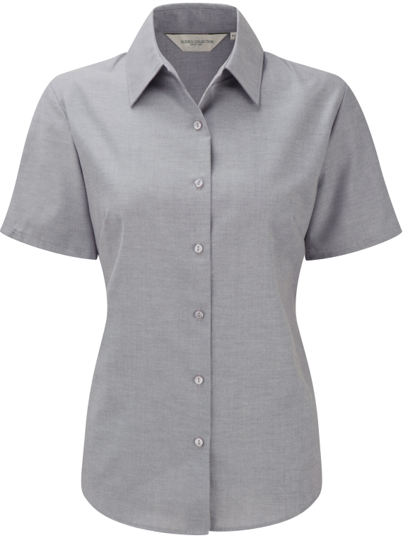 Chemise femme manches courtes Oxford