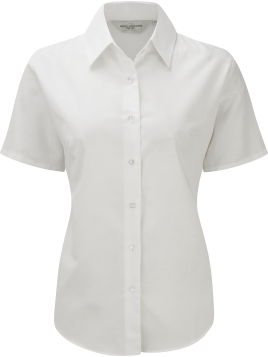 Chemise femme manches courtes Oxford