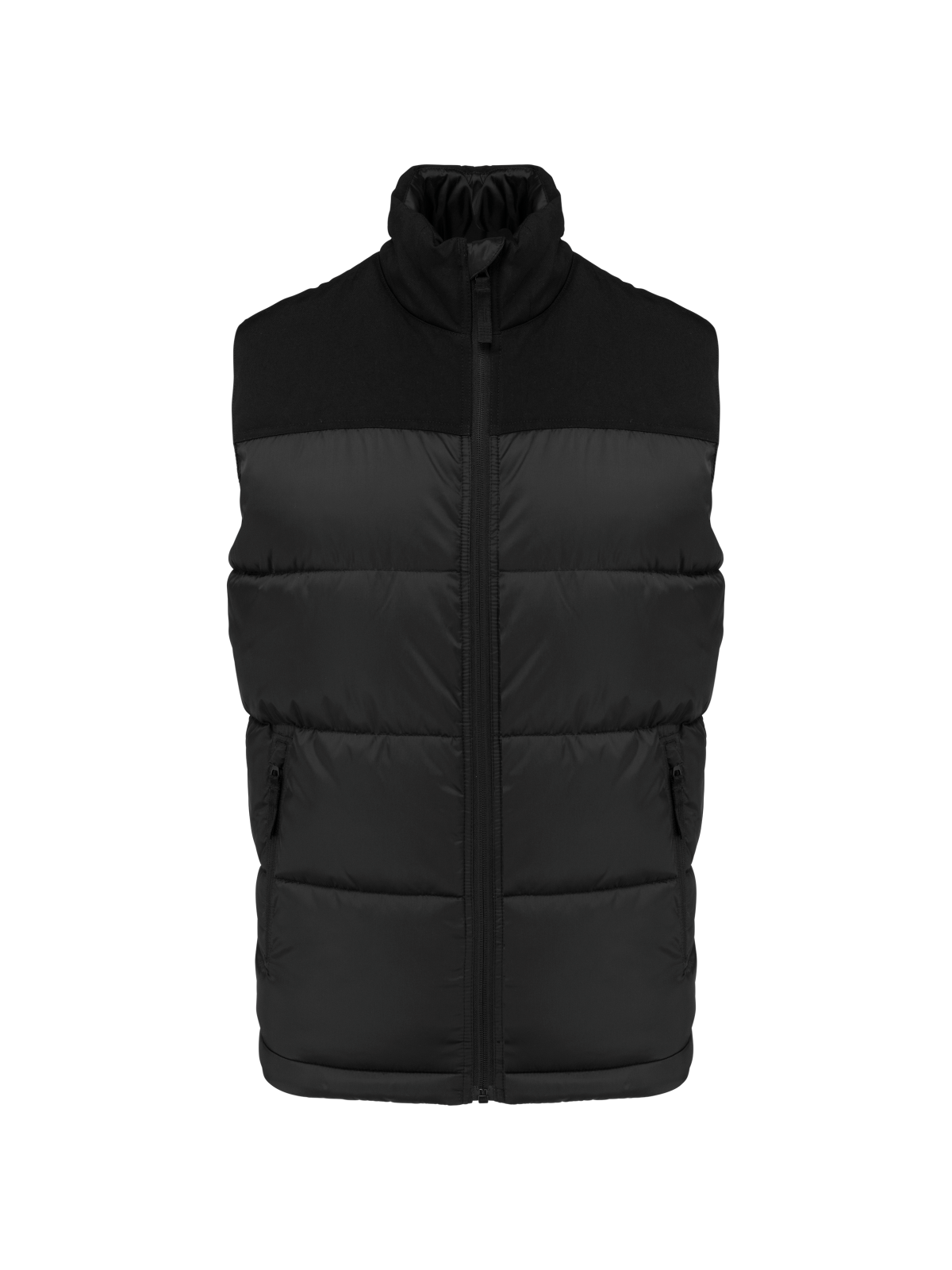 Bodywarmer matelassé bi-ton unisexe