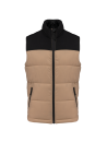 Bodywarmer matelassé bi-ton unisexe