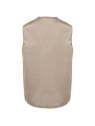 Gilet polycoton multipoches doublé unisexe