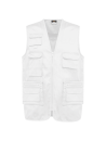 Gilet polycoton multipoches doublé unisexe