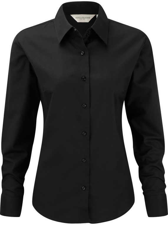 Chemise femme manches longues Oxford