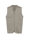 Gilet polycoton multipoches unisexe