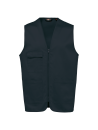 Gilet polycoton multipoches unisexe