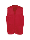 Gilet polycoton multipoches unisexe