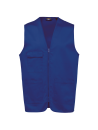 Gilet polycoton multipoches unisexe