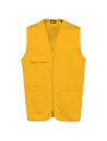 Gilet polycoton multipoches unisexe