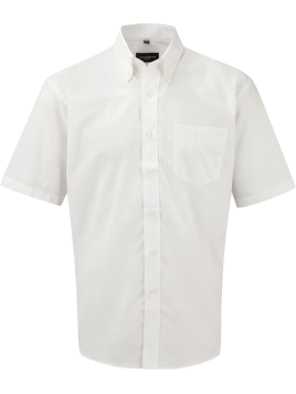 Chemise homme manches courtes Oxford