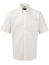Chemise homme manches courtes Oxford