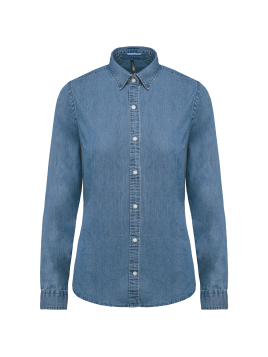 Chemise denim femme